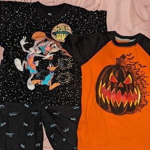 Boy's bundle 2 shirts & shorts